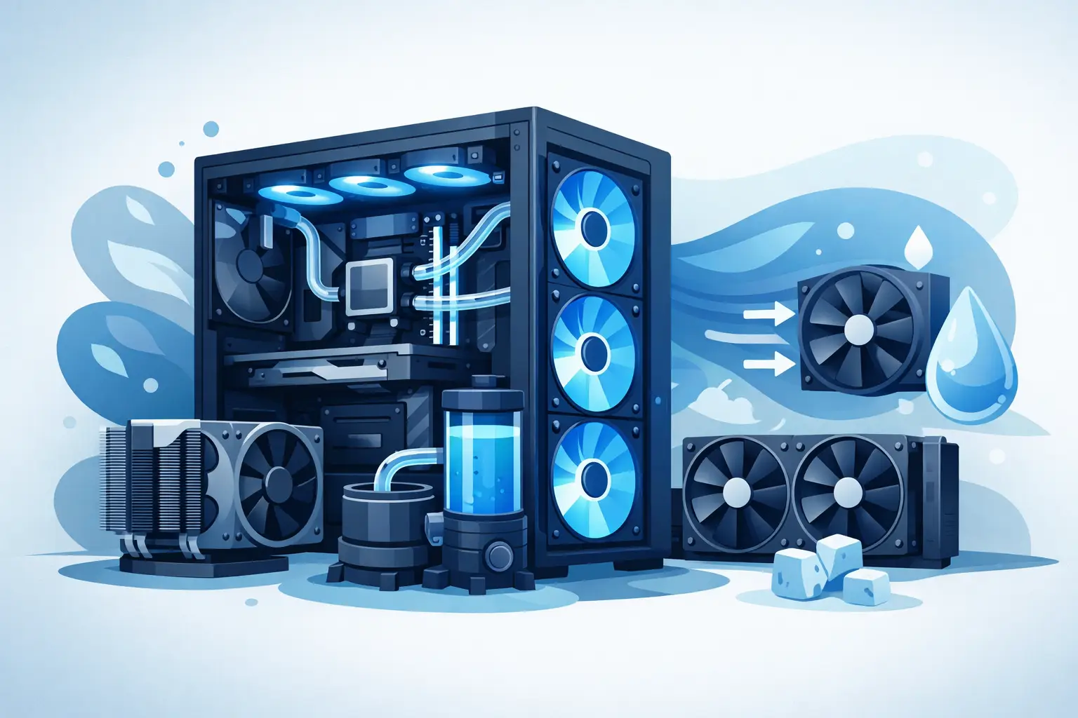 Best Custom PC Cooling Setups for Real Builds