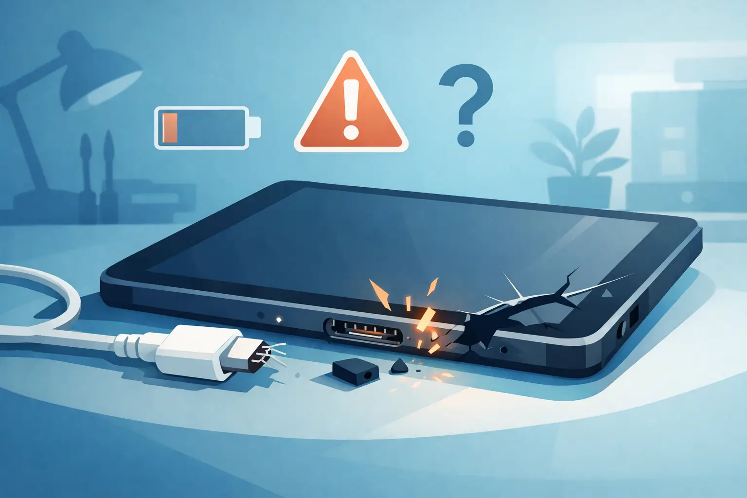 Broken Tablet Charging Socket Dundee
