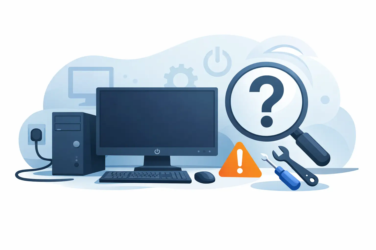 Desktop Not Turning On? Start Here