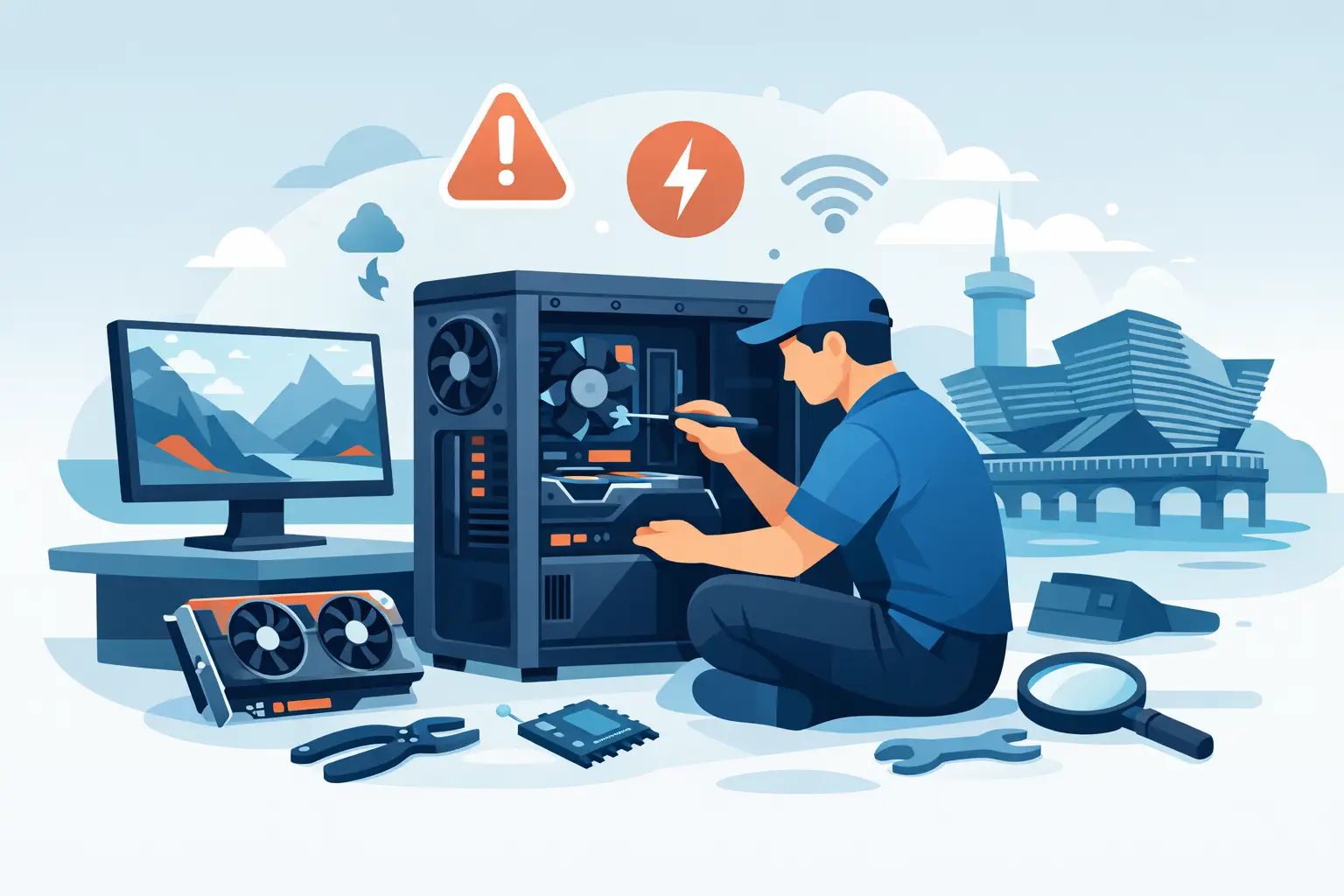 Gaming PC Repair in Dundee 