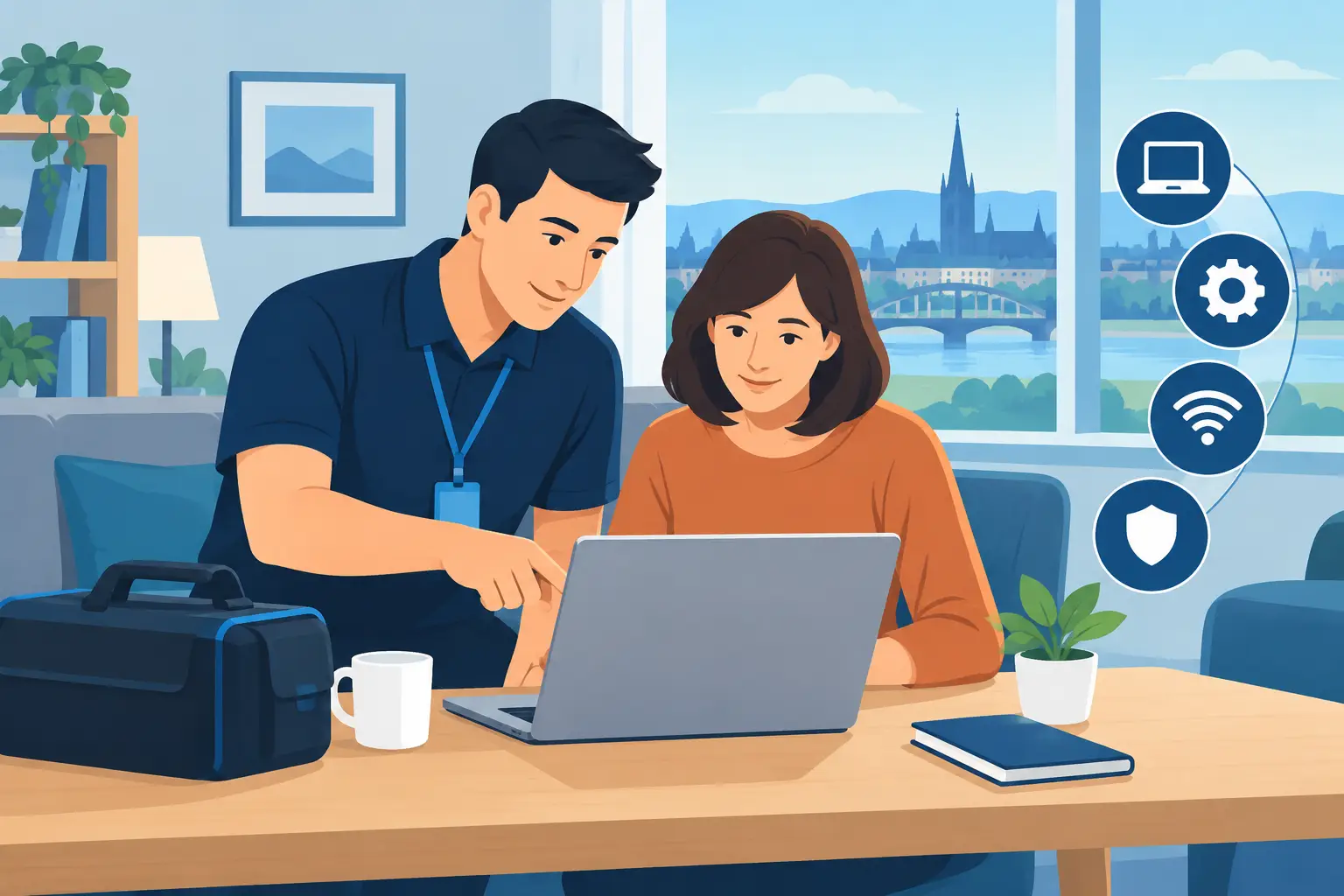 Home Computer Support Dundee for Real Problems