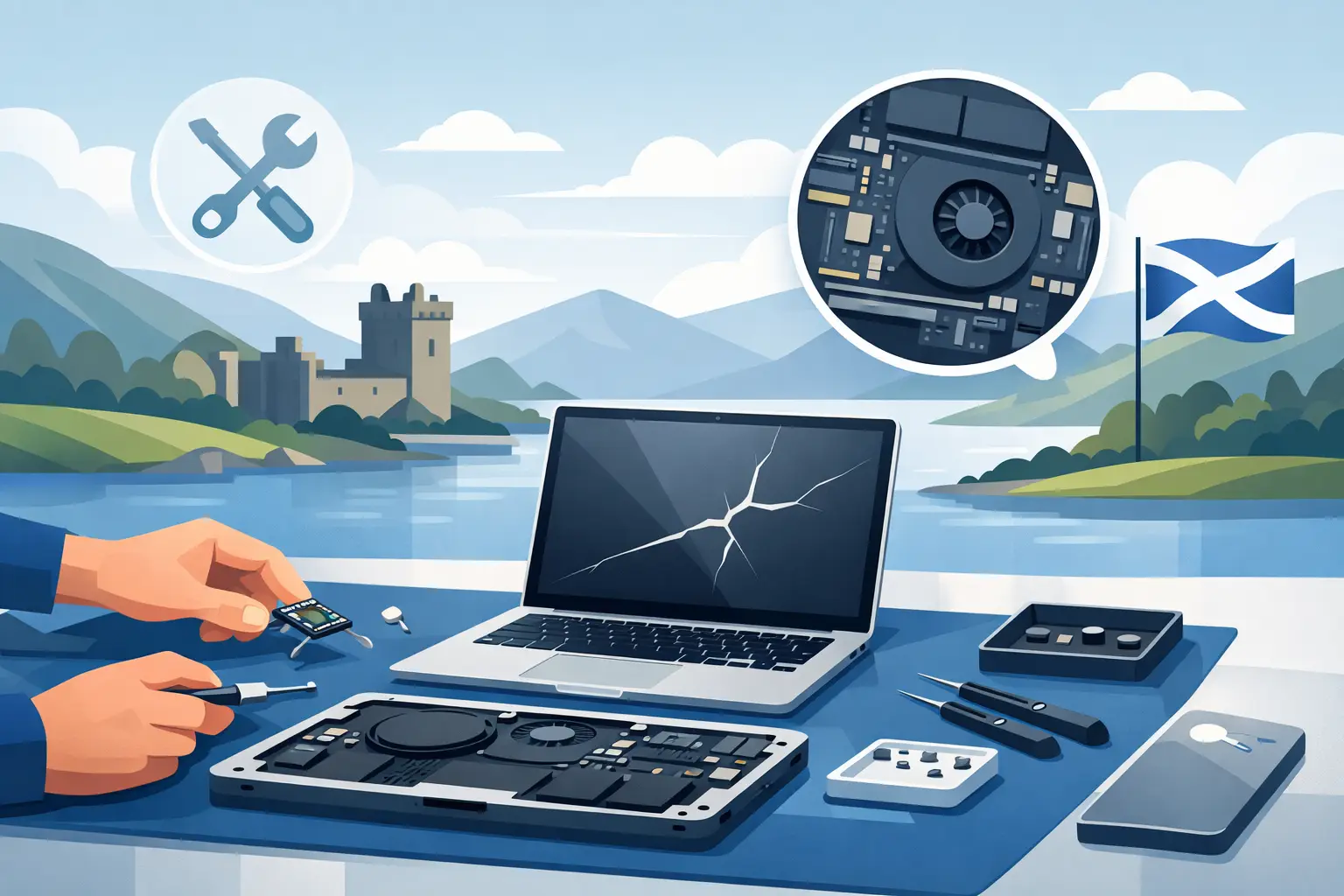 MacBook Air Repair in Scotland Explained