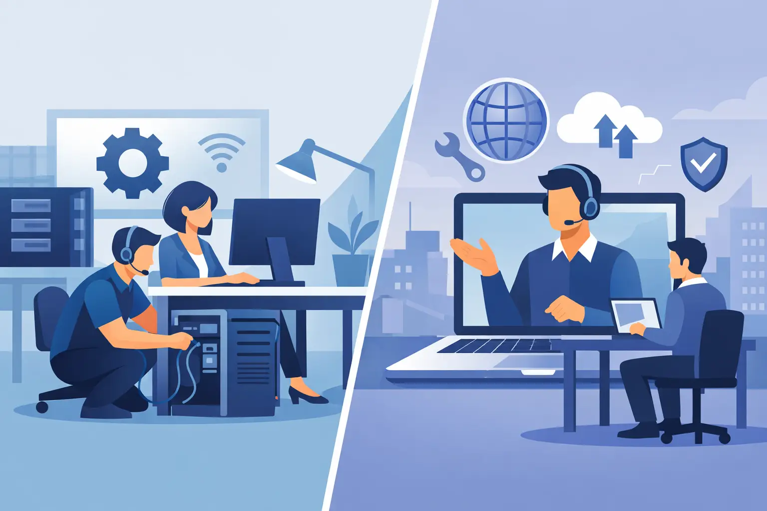 Onsite IT Support vs Outsourced IT