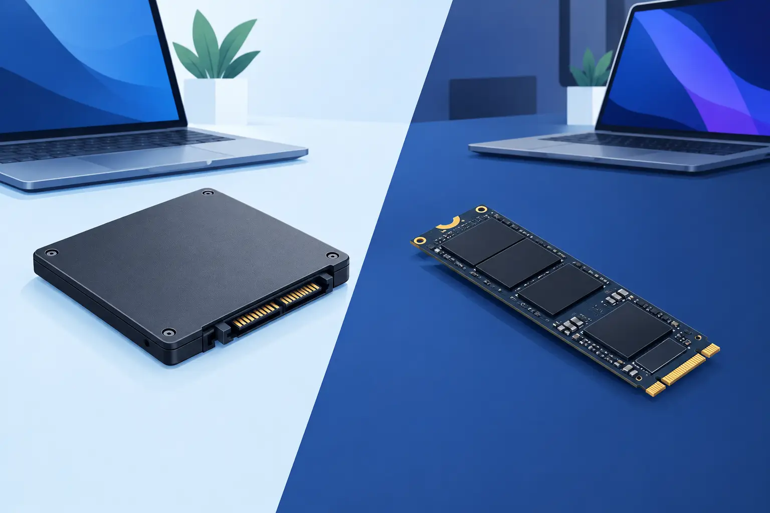 SSD Versus NVME Drives for PCs and Laptops
