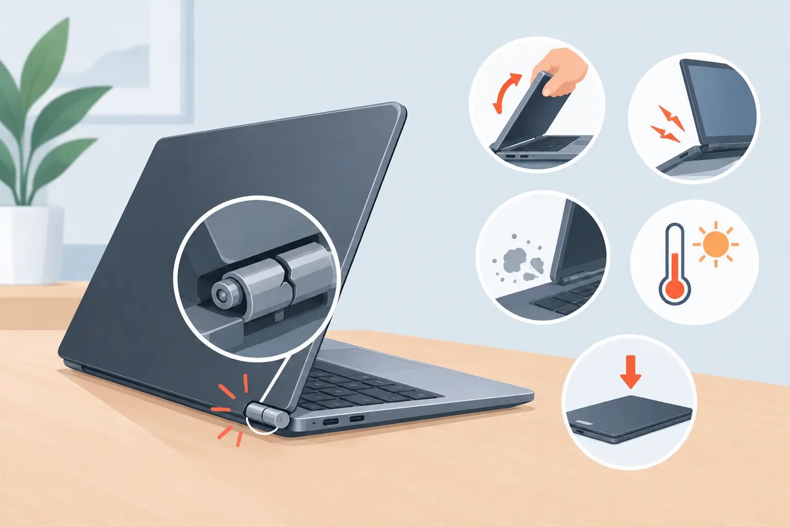 What Causes Laptop Hinge Failure? Key Reasons
